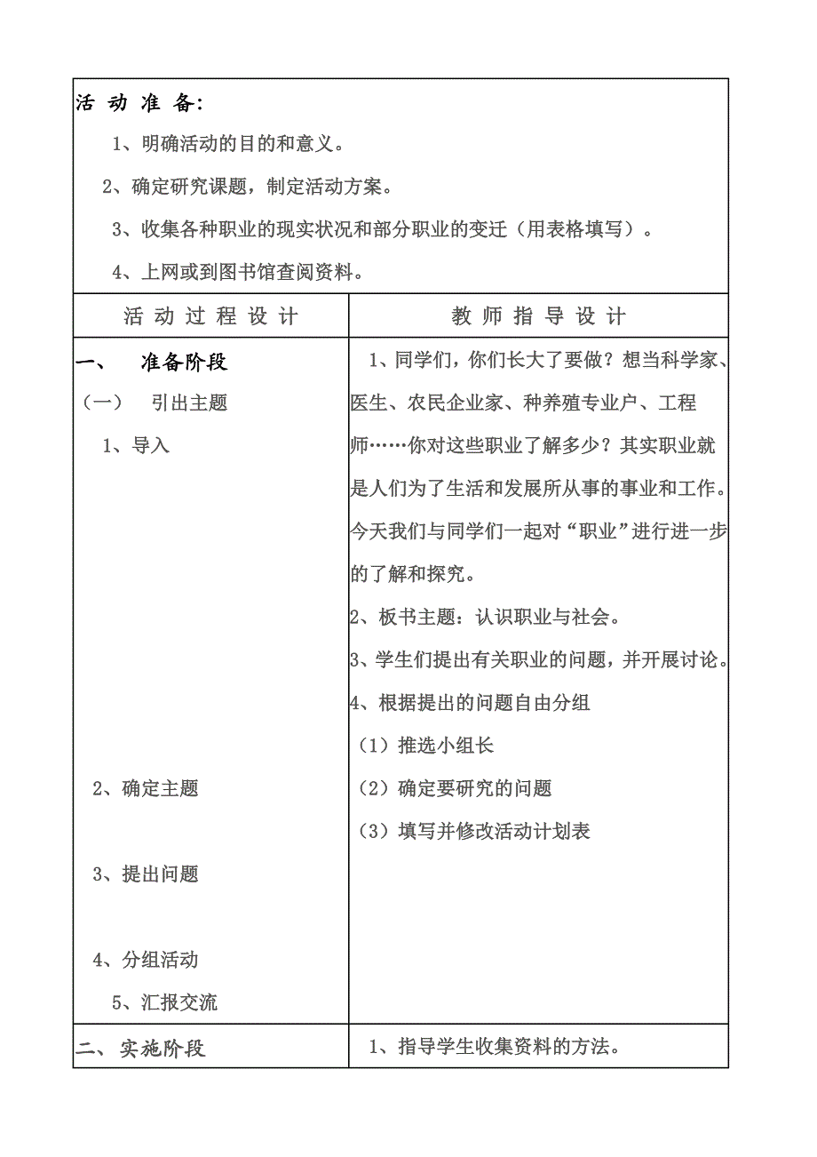 职业与社会综合实践活动课_第2页