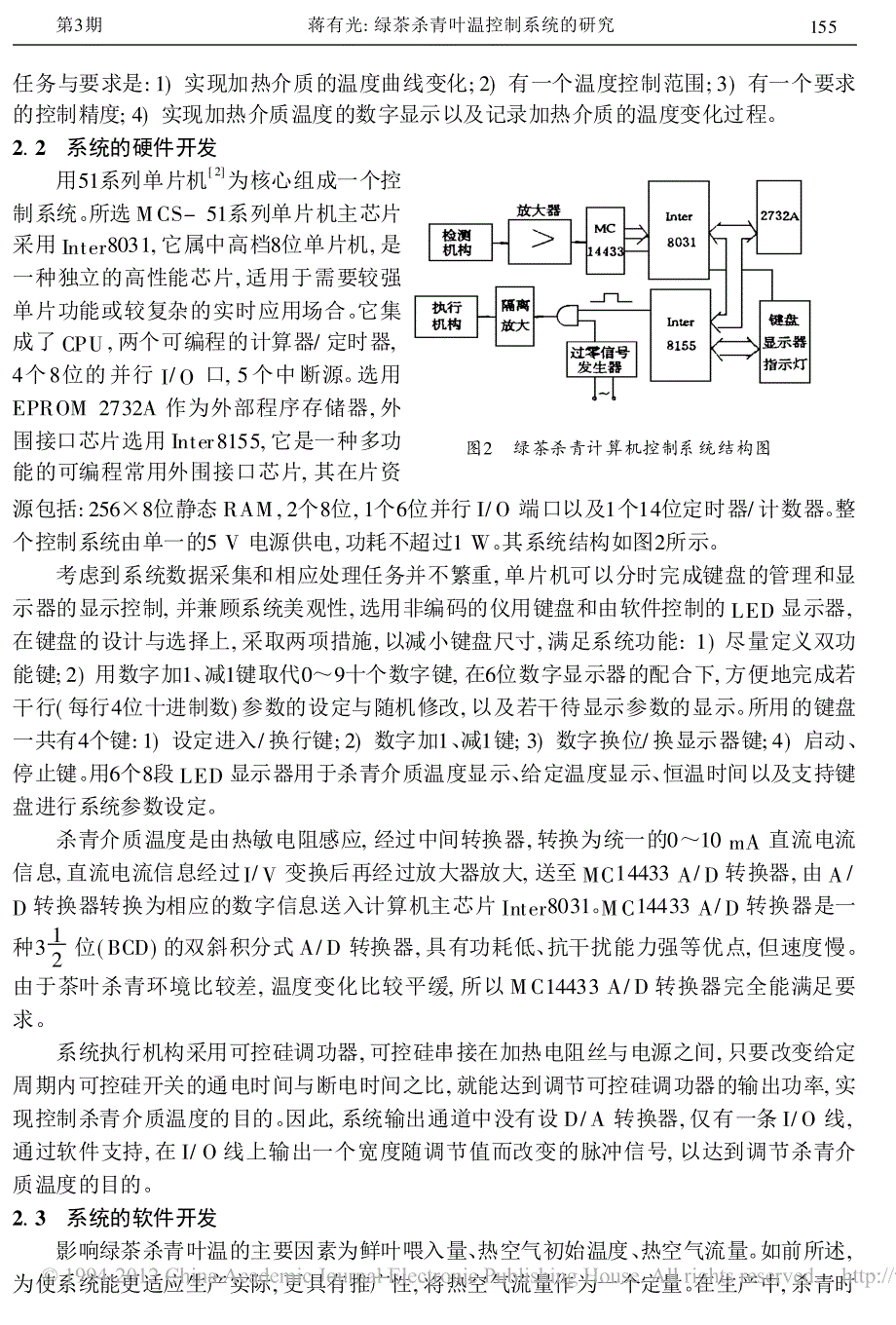 绿茶杀青叶温控制系统的研究_第3页