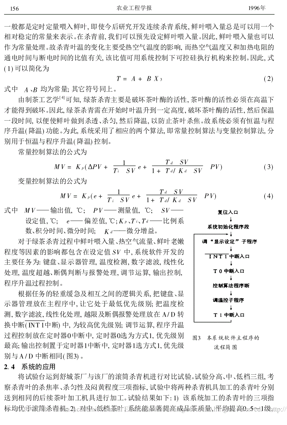 绿茶杀青叶温控制系统的研究_第4页