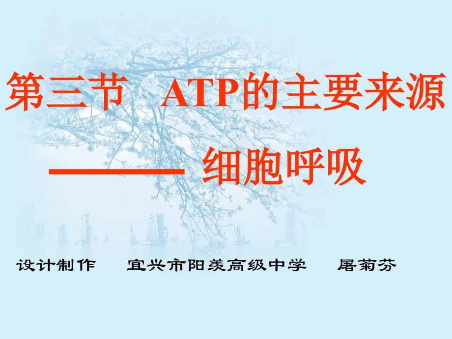 atp的主要来源—细胞呼吸1_第1页