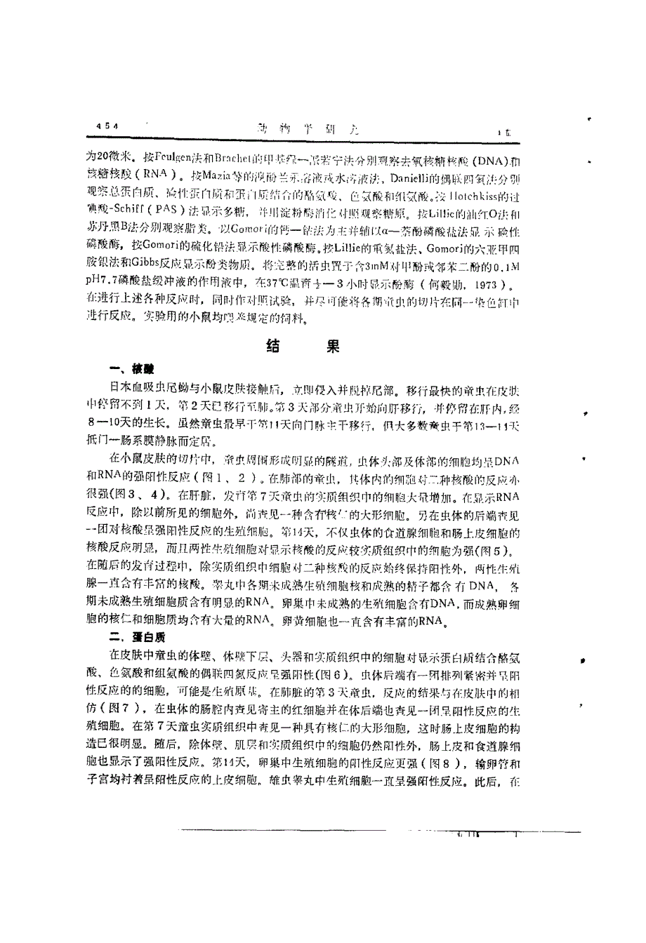 日本血吸虫发育的组织化学研究_第2页