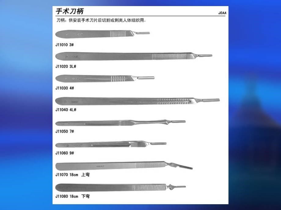 实验一 外科常用手术器械_第5页