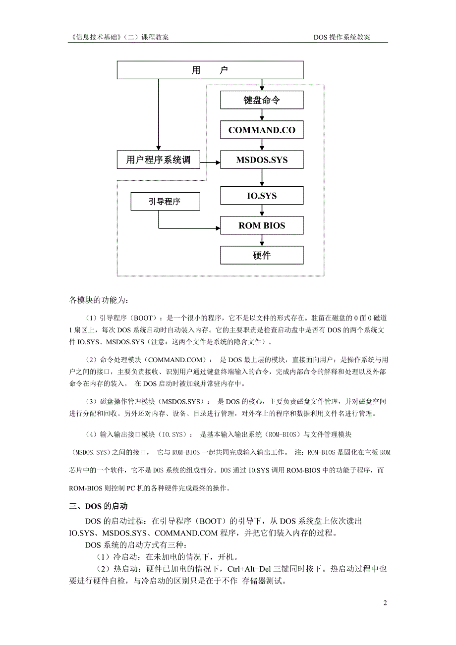 dos操作系统教案_第2页