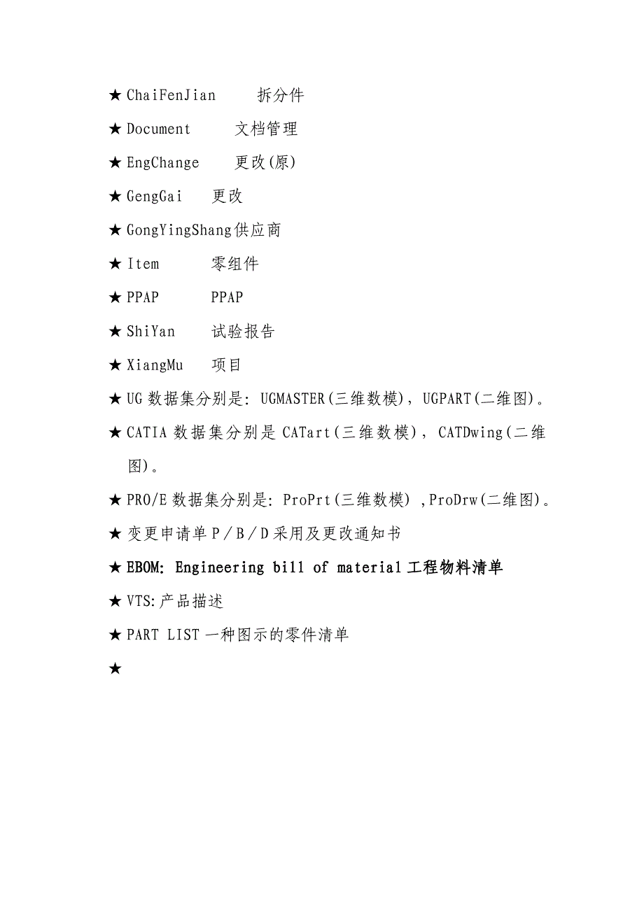 汽车专业名词及英语代号_第3页