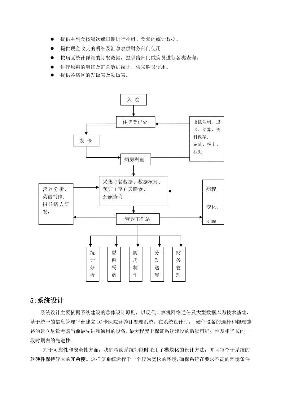 ic卡医院营养订餐系统_第5页