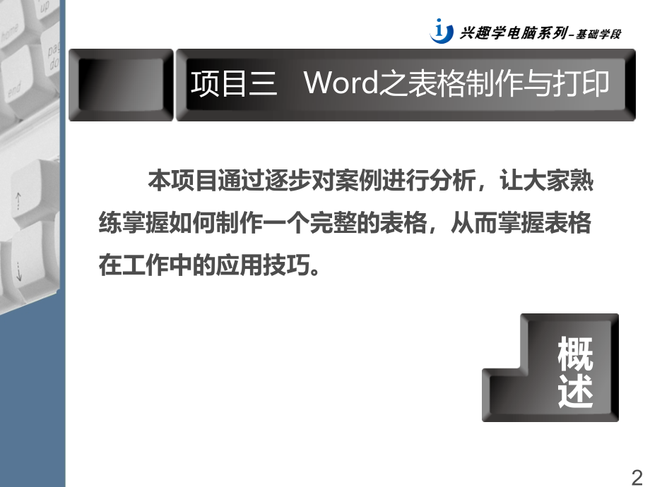 办公office 2010 word之表格制作与打印--长沙新华_第2页