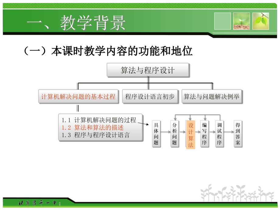 算法和算法的描述_说课稿_第4页