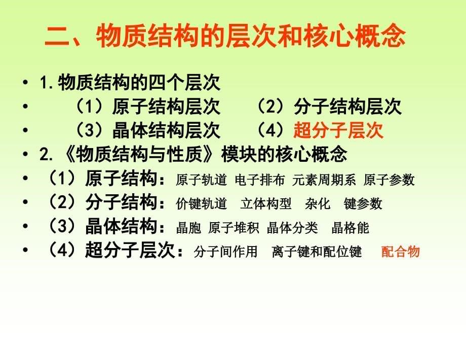 新课标高考化学结构和物性自学好课件_第5页