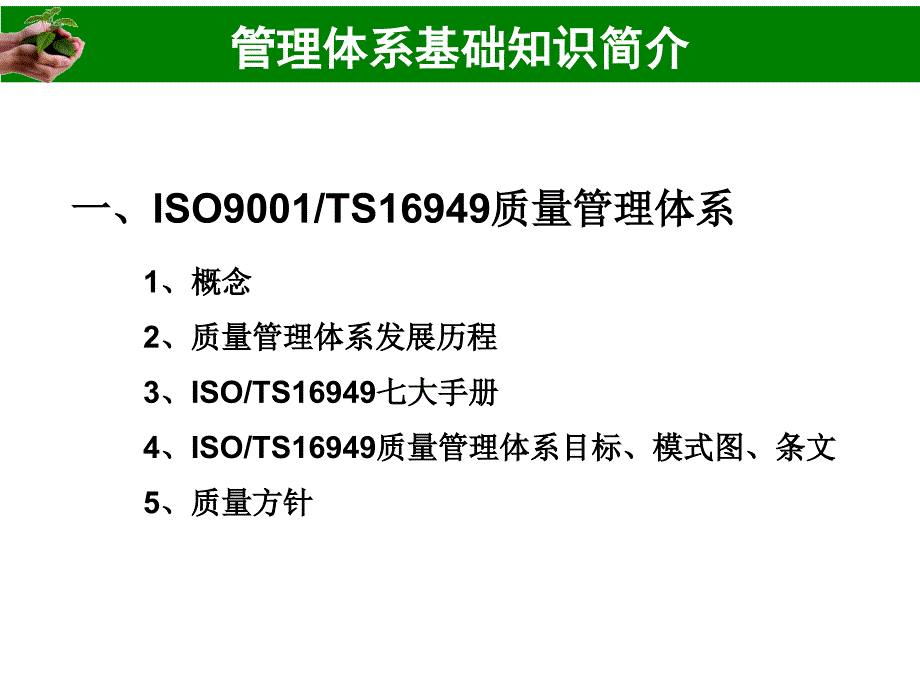 管理体系基础知识简介2015_第2页