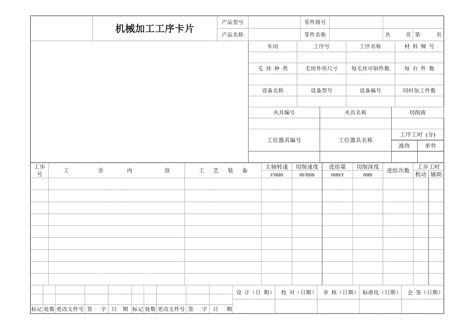 工序卡输出轴(ca6140车床)工艺设计_第4页