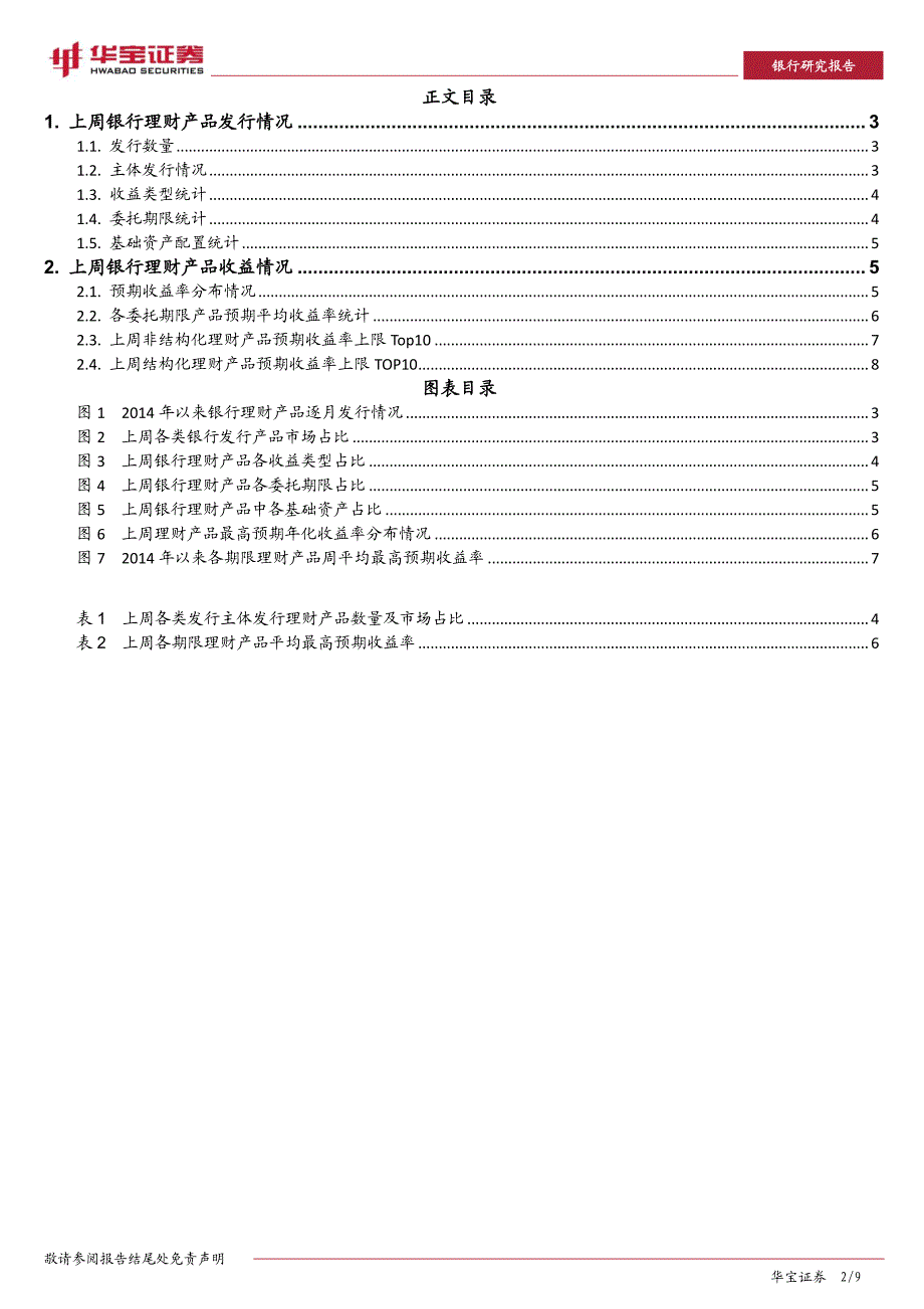 理财产品发行量持续回升,超短期收益维持高位_第2页