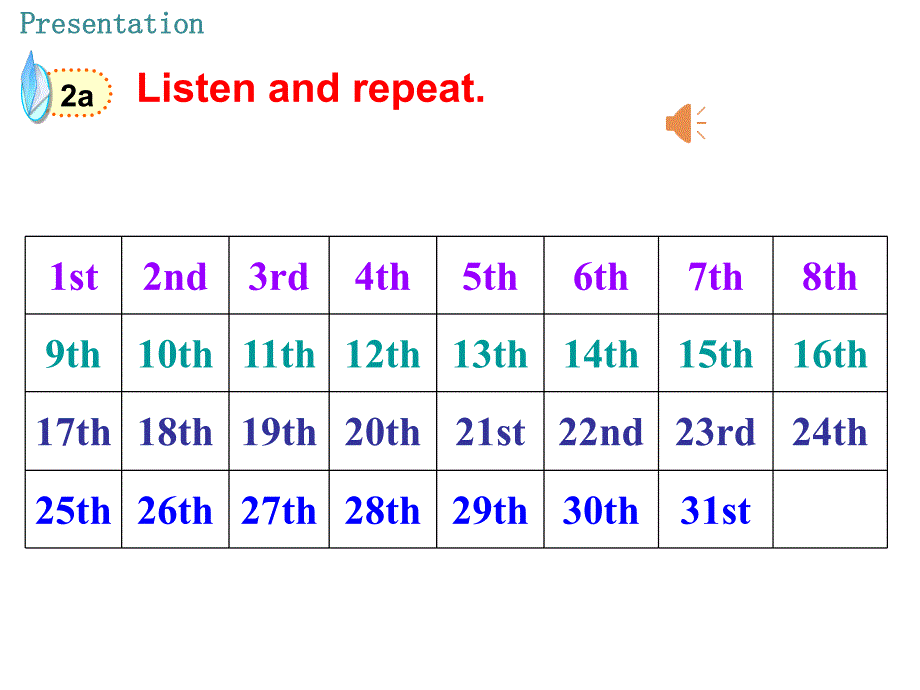 人教版七年级英语上册Unit 8 Section A (2a-3c)_第4页