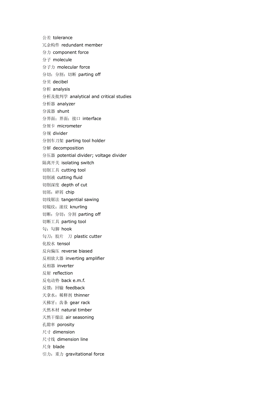 机械英语词典-new_第4页