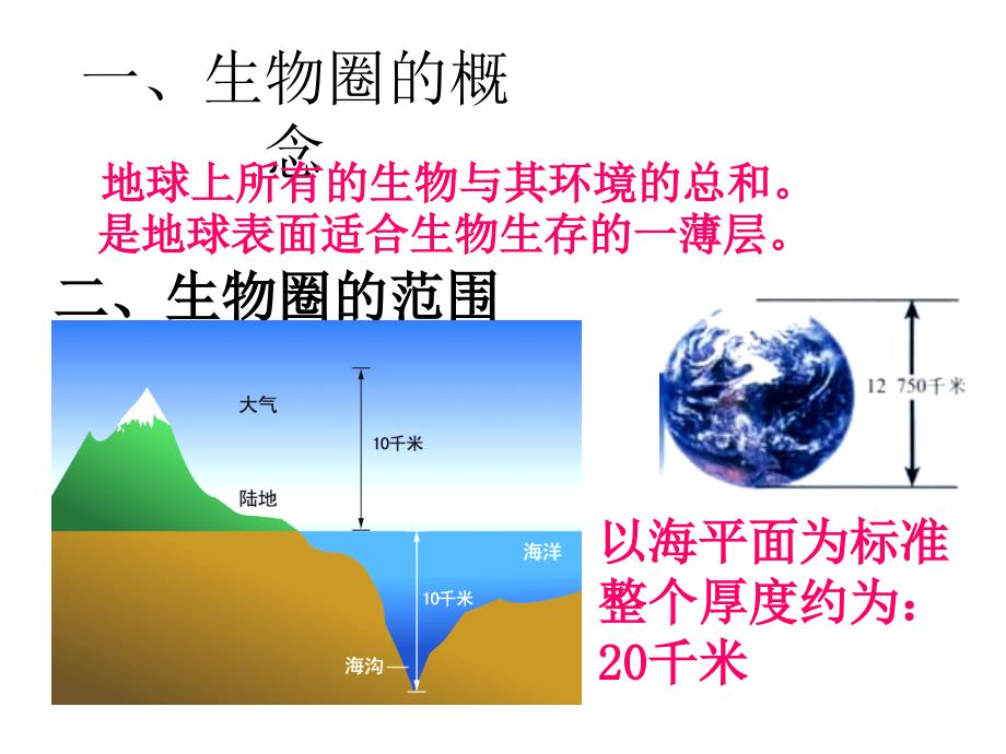 人教版七年级生物上册1.2.3《生物圈是最大的生态系统》优质课件_第3页