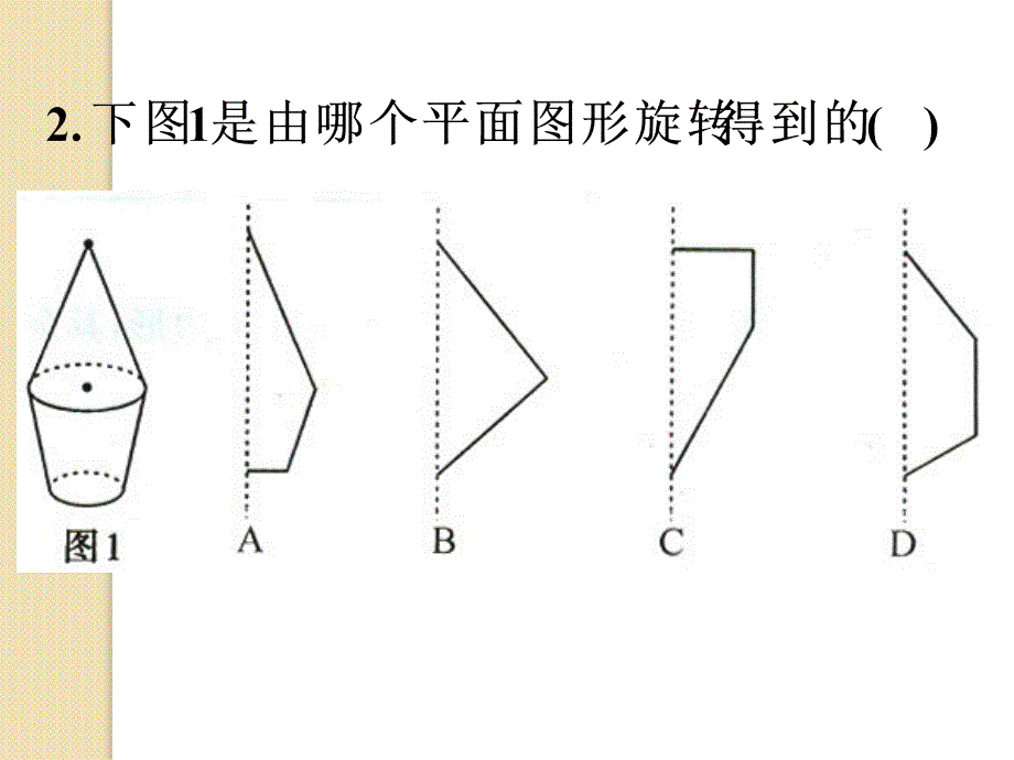 新课标高考数学二轮复习：《空间几何体的三视图与直观图》课件_第3页