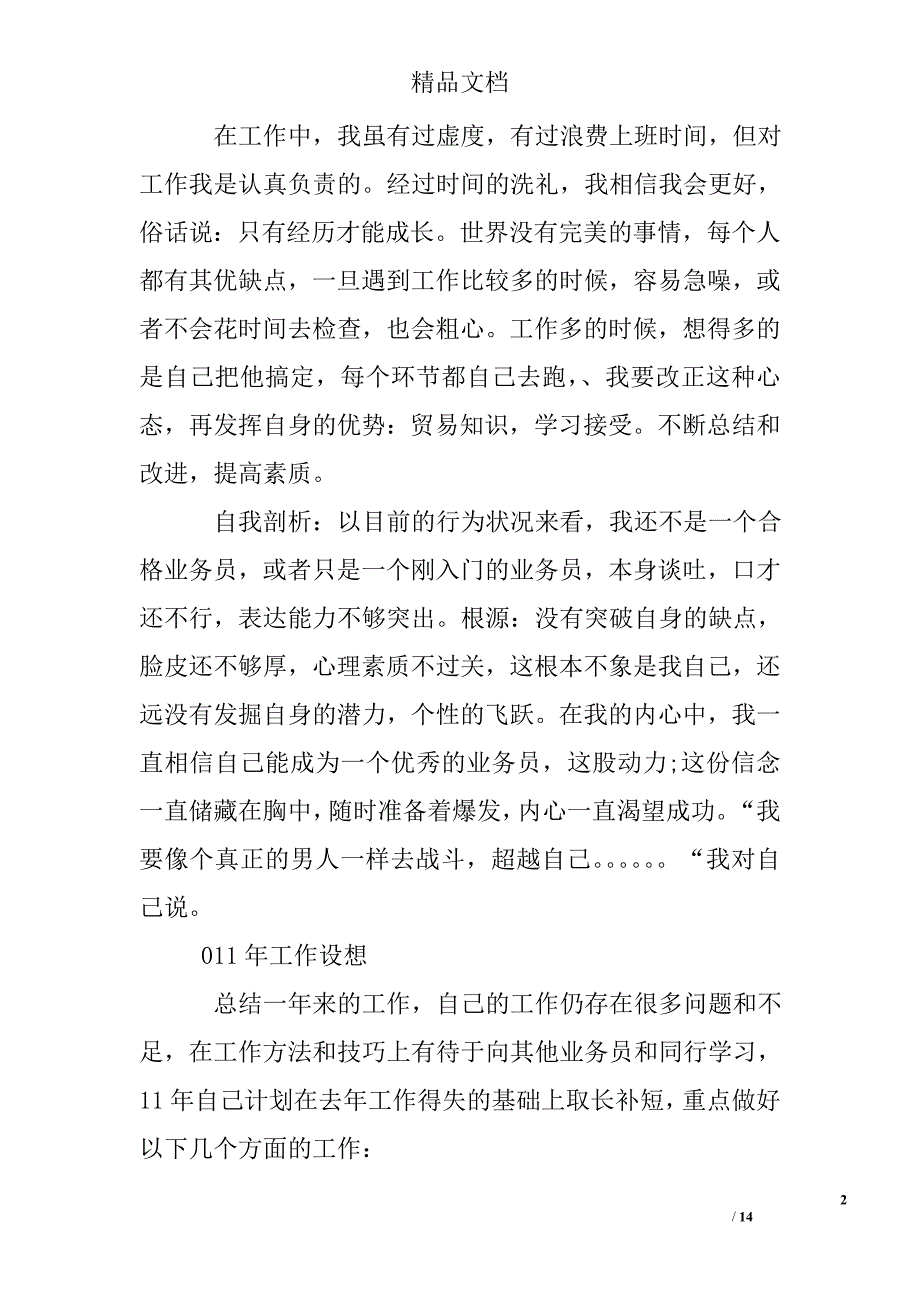 2017业务工作总结精选_第2页