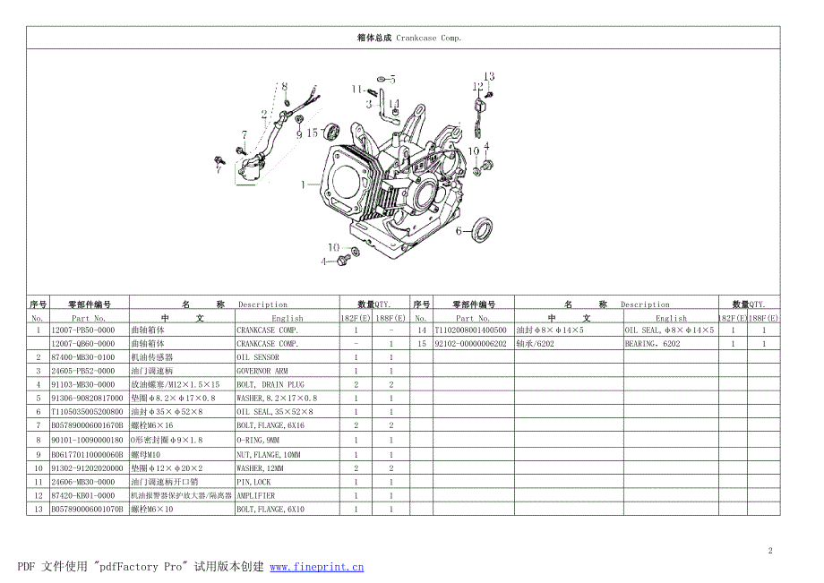 缸头组件 cylinder head_第2页