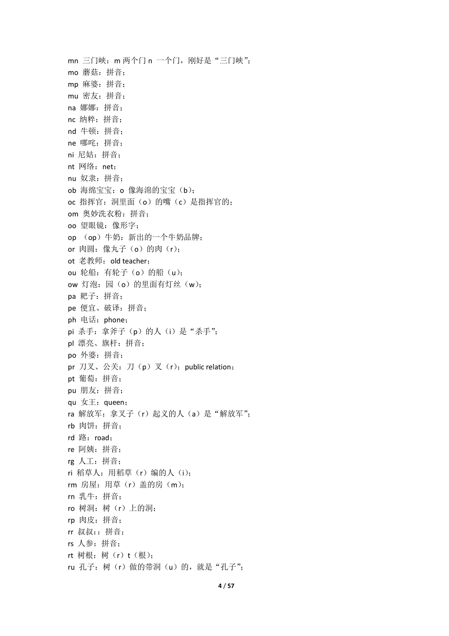 一句话背单词_记忆单元_第4页