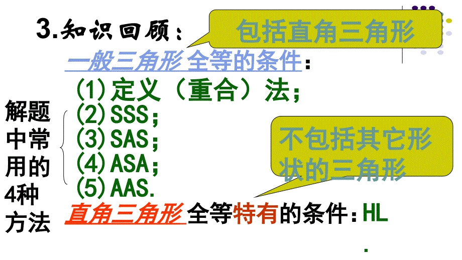 人教版八年级数学上册第12章《全等三角形》单元复习课件_第4页