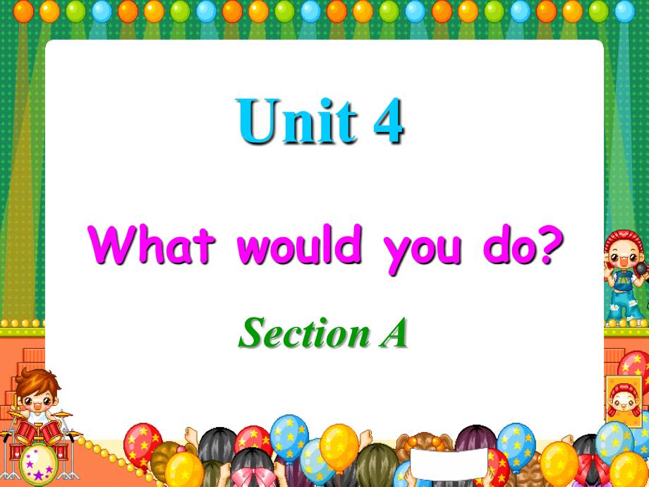 初三unit4课件_第1页