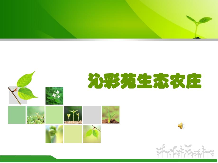 沁彩苑生态农庄(动画版)_第1页