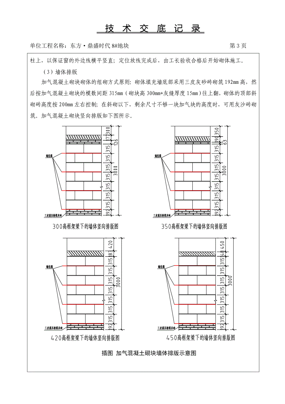 河南小区高层住宅楼砌体工程技术交底_第3页