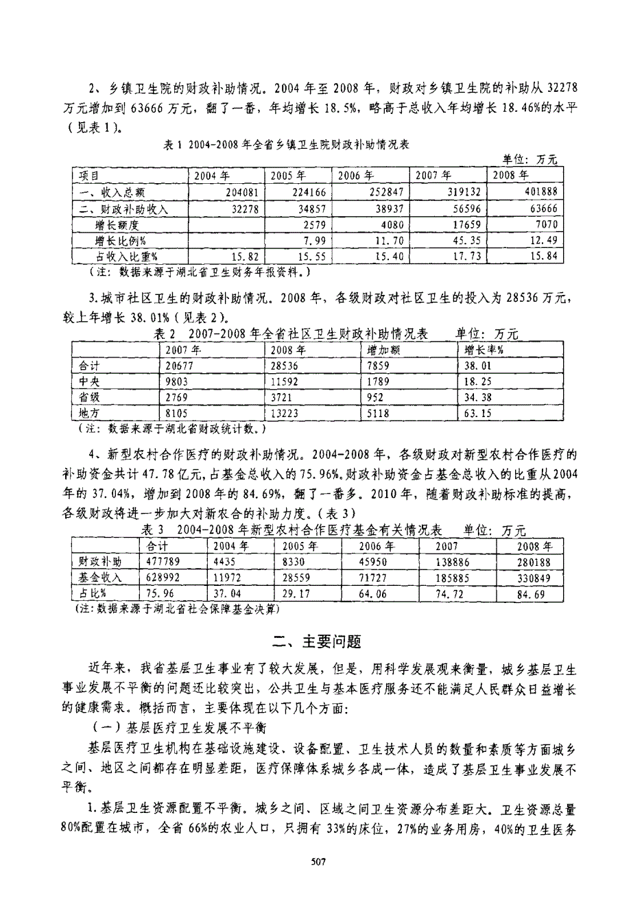 基层医疗卫生现状分析和政策建议_第3页