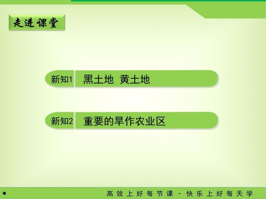 人教版八年级地理下册6.1《自然特征与农业》课件_第5页