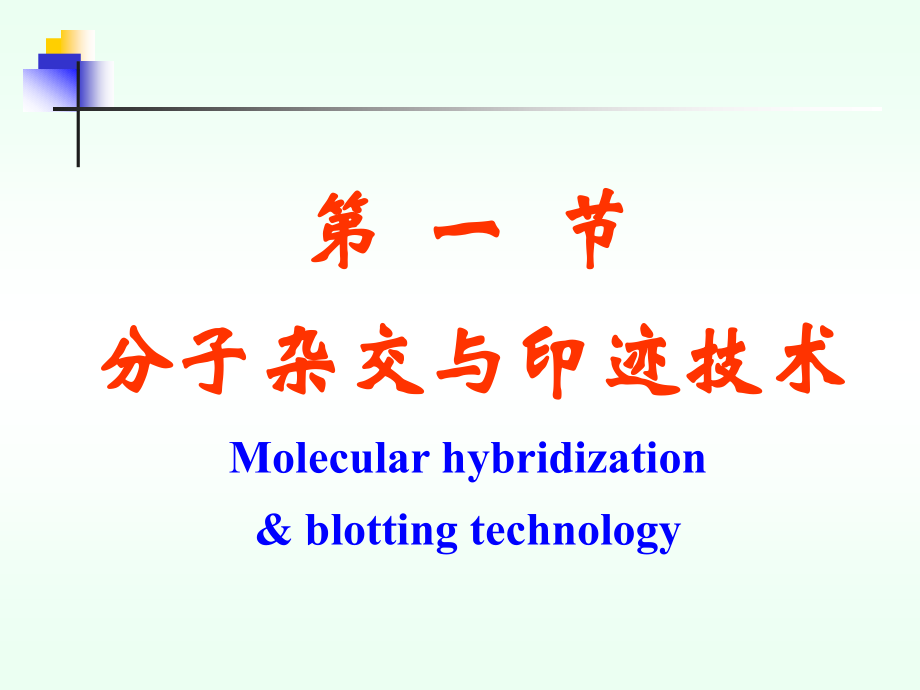 常用分子生物学技术的原理及应用_第2页
