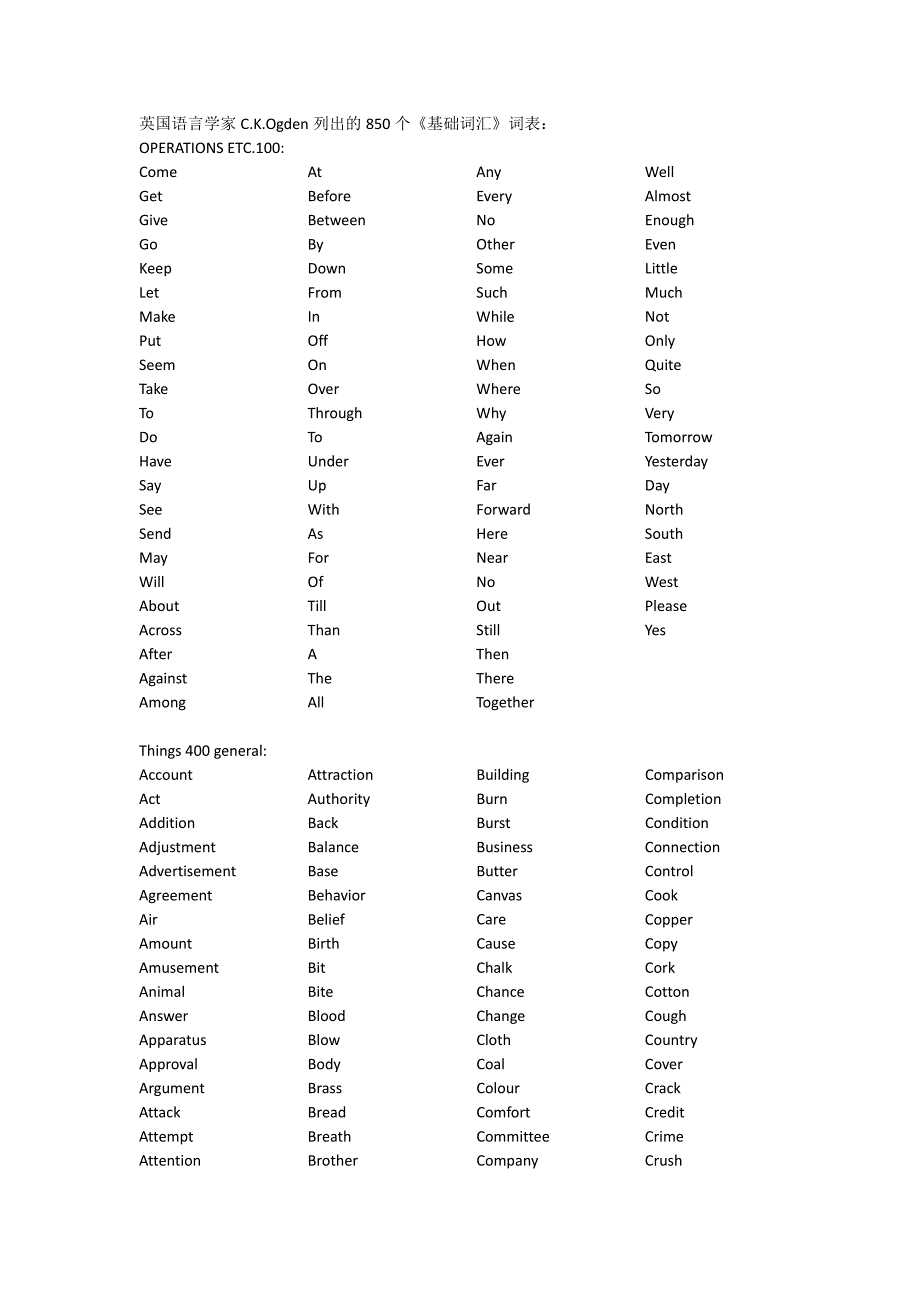 基础英语词表850_第1页