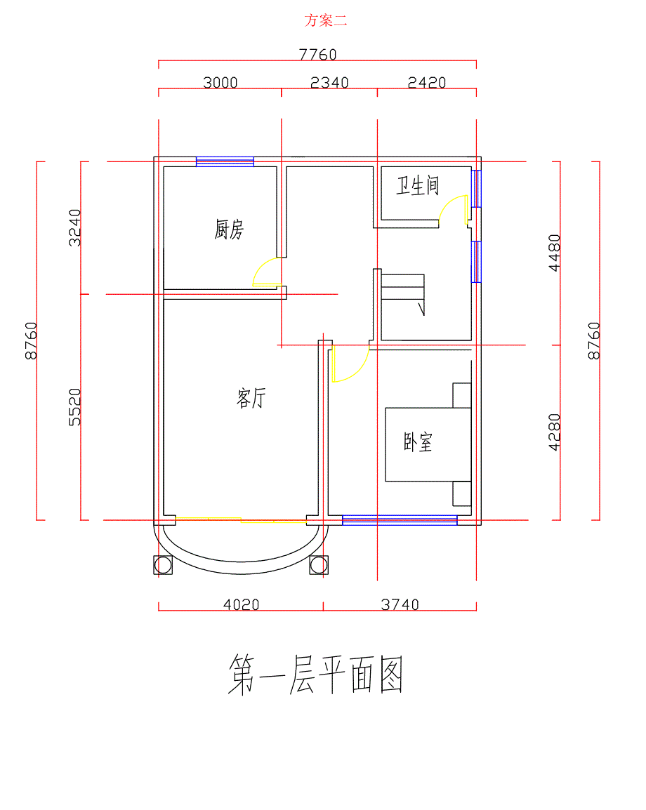 农村房屋平面设计图及效果图_第3页