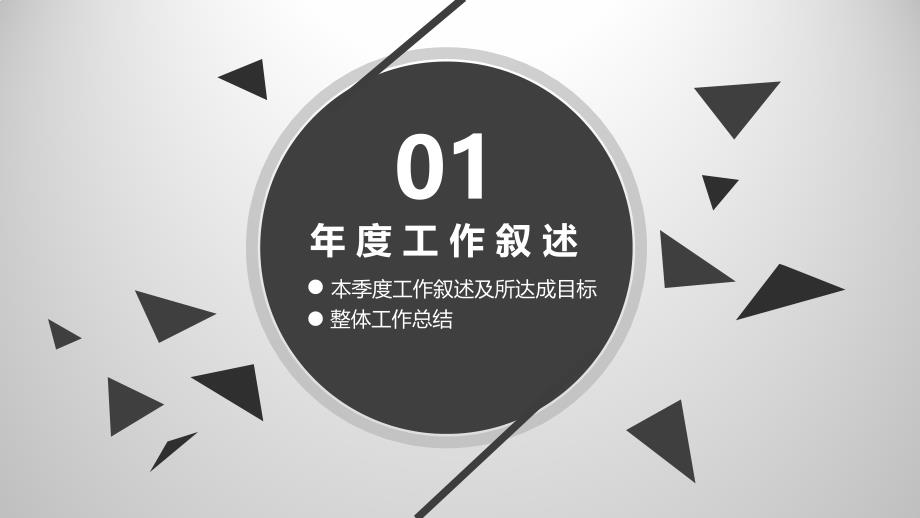 简约复古风格工作总结模板_第4页