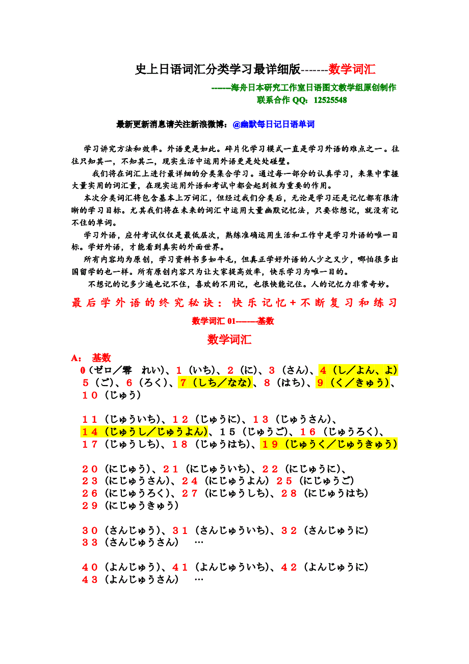 日语词汇分类学习001数字版_第1页