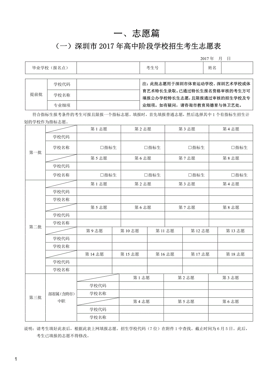 17年深圳中考志愿填报指导手册_第2页