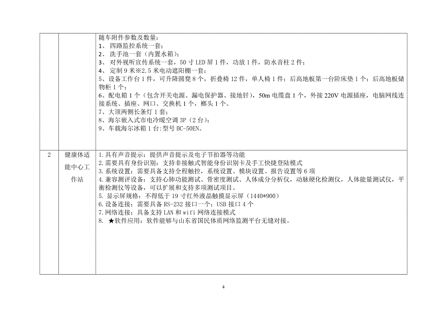 泰安市体育局国民体质监测车采购项目_第4页