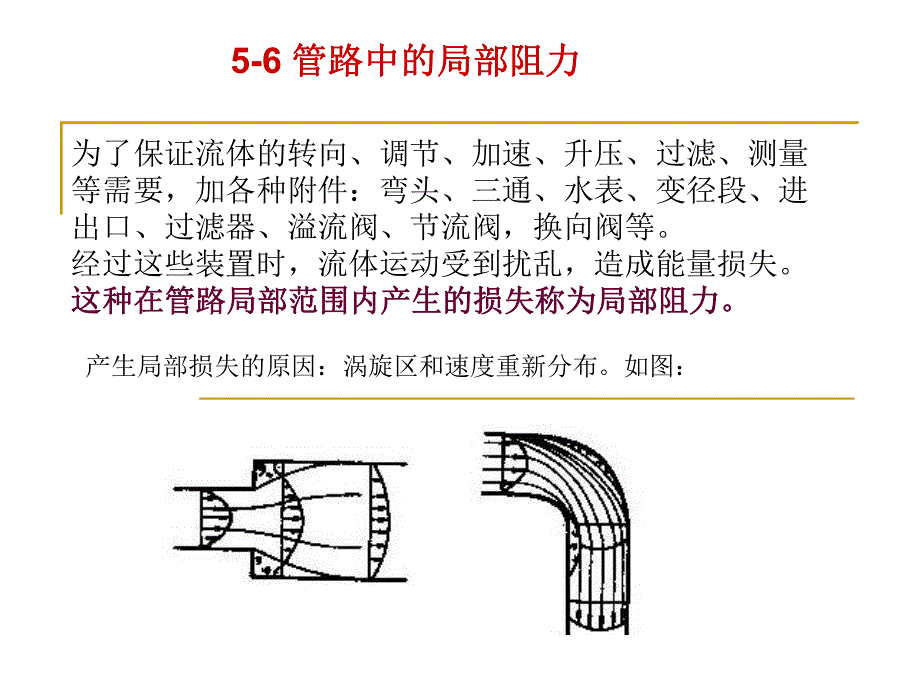 流体力学第五章 局部阻力与管路计算-4_第1页