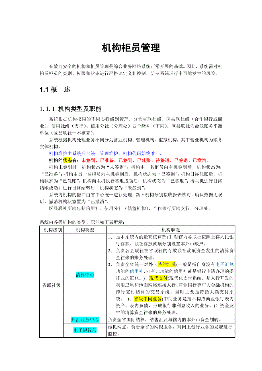 银行网点柜员管理_第1页