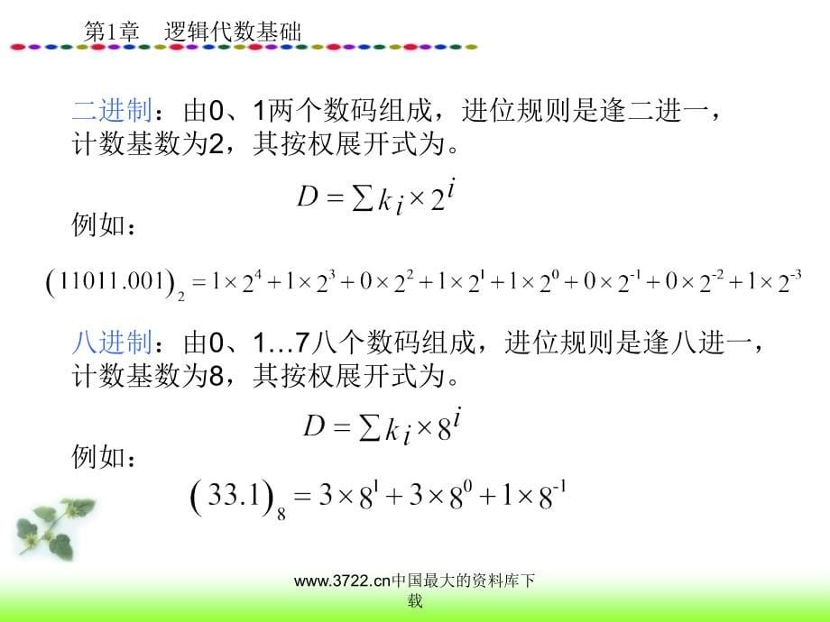 数字电子技术--逻辑代数基础(ppt 60)_第5页