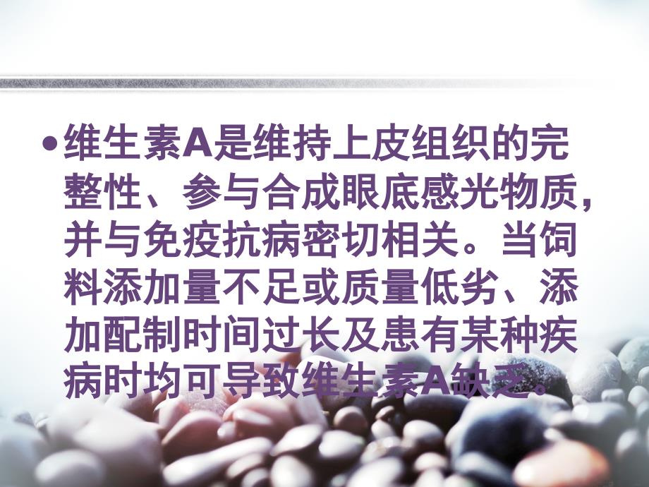 禽维生素a缺乏症的教学课件_第2页