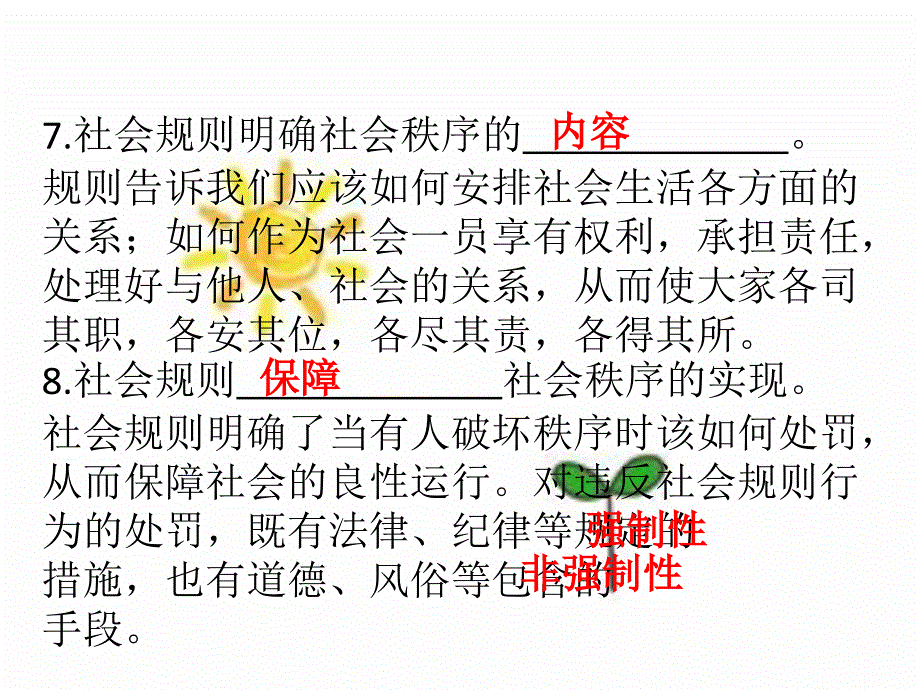 部编人教版八年级《道德与法治》上册3.1维护秩序(共24张)_第4页