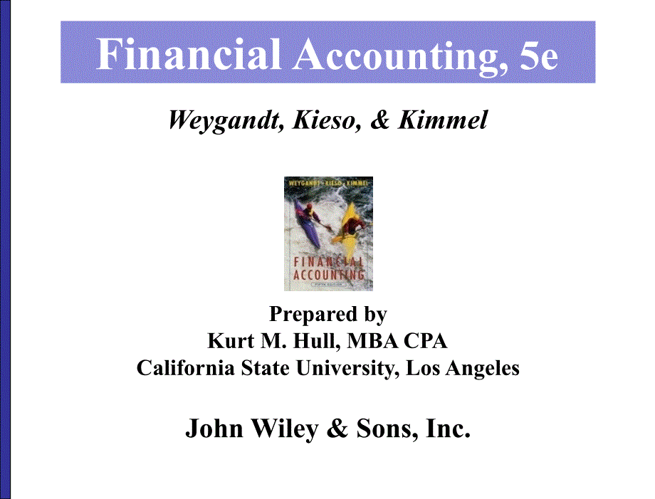 财务会计 双语教学 financial accounting weygandt kieso kimmel ch13_第1页