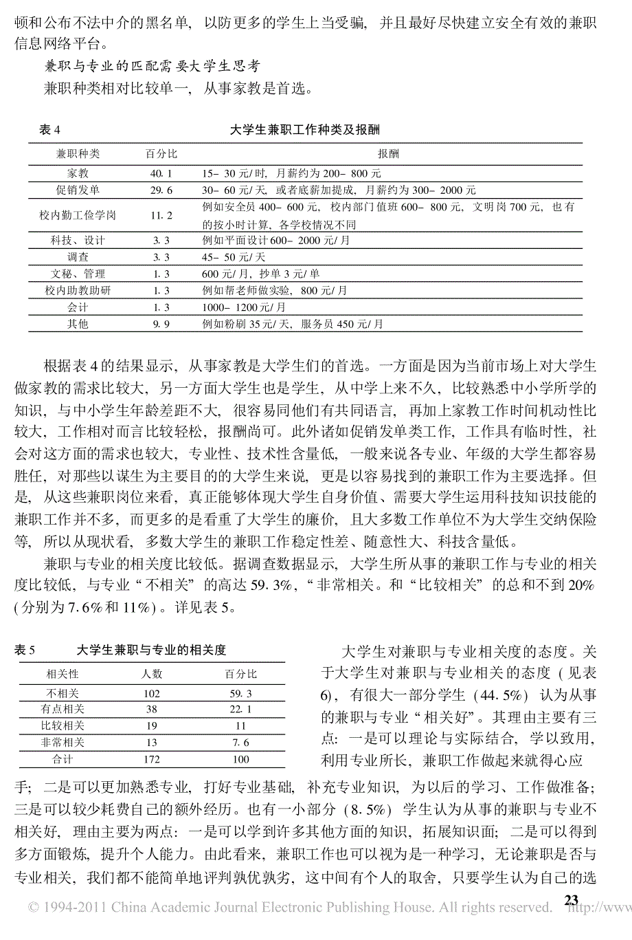 大学生兼职情况调查报告_以南京地区高校为例_经素_第3页