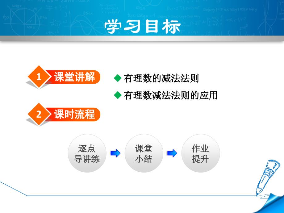 北师大版七年级数学上册2.5《有理数的减法》优质课件_第2页