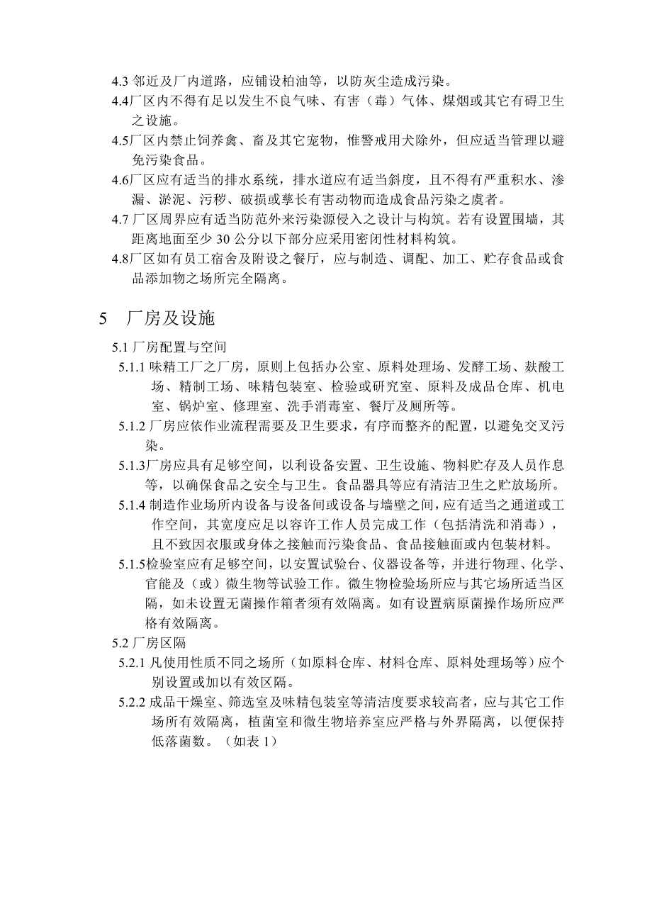 味精工厂良好作业规范专则_第4页