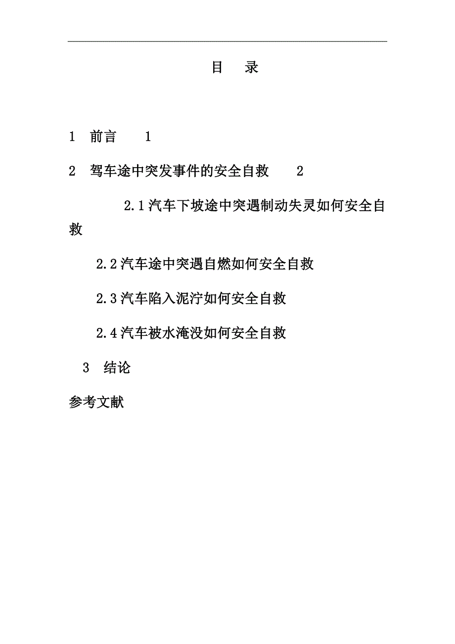 汽车驾驶技术与交通安全结课论文_第4页