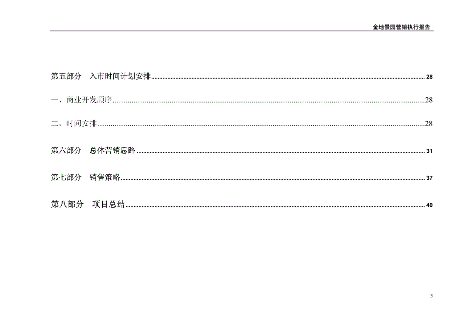 金地·景园营销执行报告(商业篇)_第3页