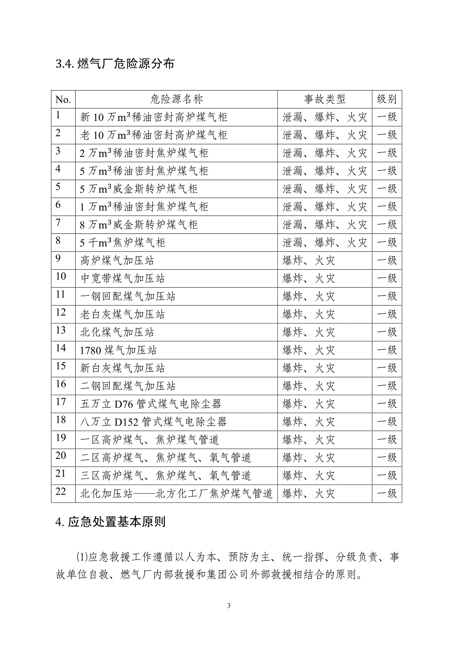 燃气厂煤气事故预案_第3页