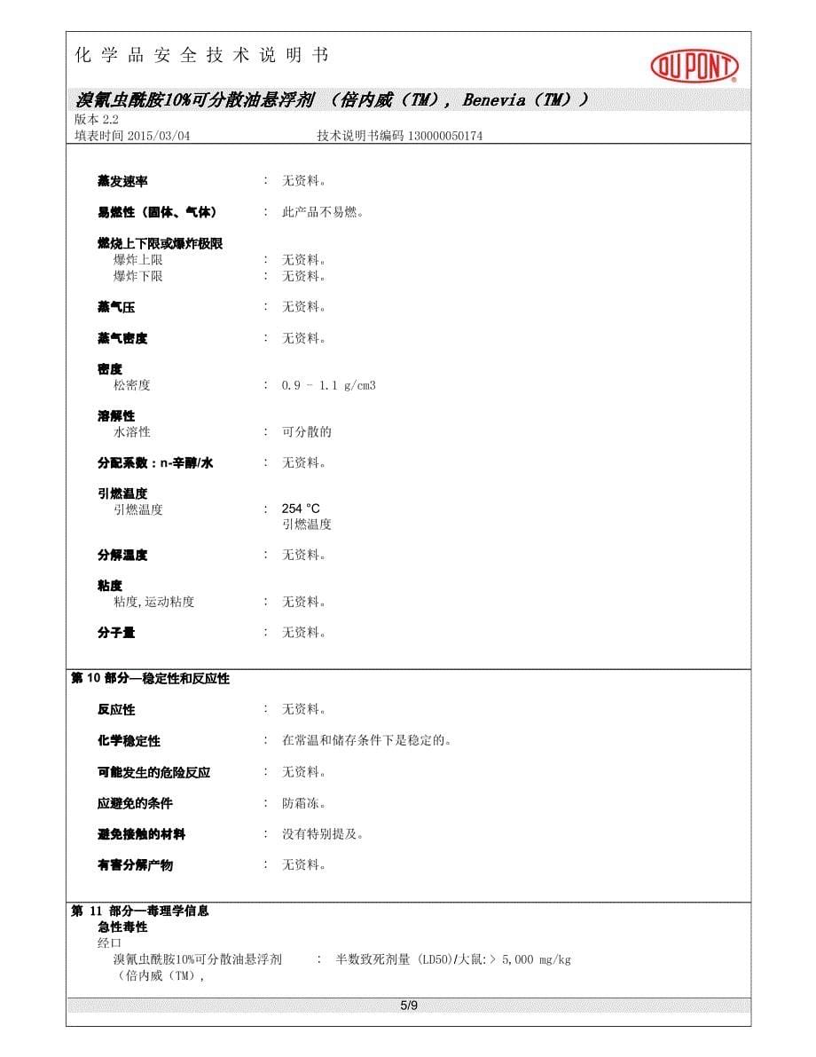 部分—化学品及企业标识化学品俗名或商品名_第5页