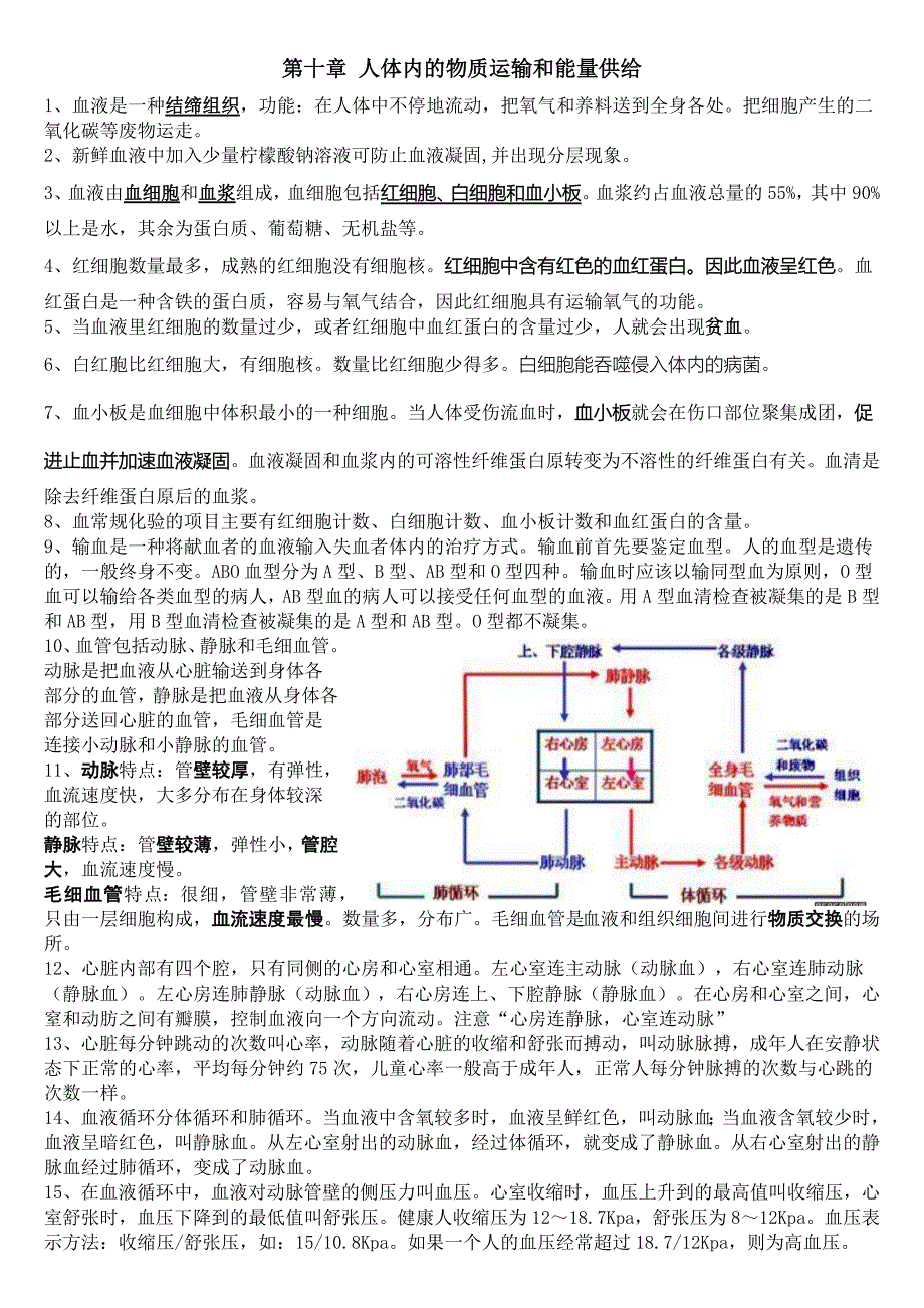 苏教版生物七下复习提纲_第2页