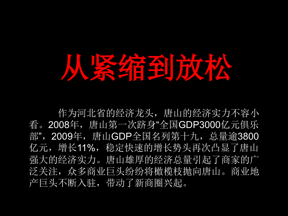 河北唐山西山道高端住宅项目营销报告销售推广方案_第4页